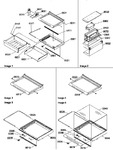 Diagram for 03 - Deli, Shelves, Crisper Assemblies & Acs