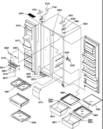 Diagram for SRD522TE (BOM: P1313301W E)