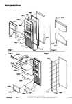 Diagram for 11 - Ref Door