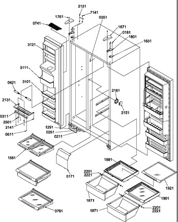 Diagram for SRD526TW (BOM: P1313401W W)