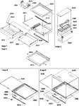 Diagram for 03 - Deli, Shelves, Crisper Assy