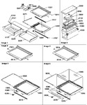 Diagram for 03 - Deli, Shelf, And Crisper Assemblies