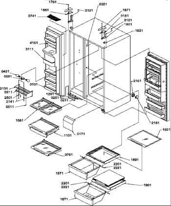 Diagram for SRDE27TPW (BOM: P1190603W W)