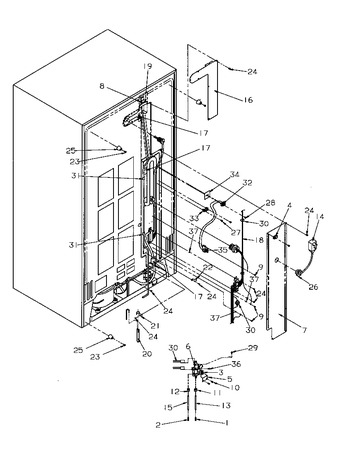 Diagram for SRDE327S3W (BOM: P1184903W)