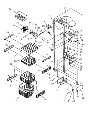 Diagram for SRDE327S3W (BOM: P1184903W)