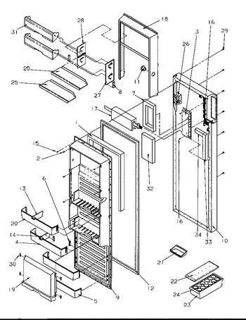 Diagram for SRDE327S3W (BOM: P1184903W)