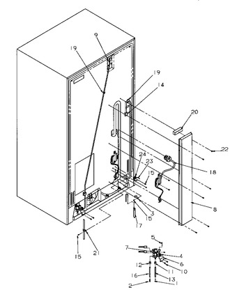 Diagram for SSD21SBW (BOM: P1193904W W)