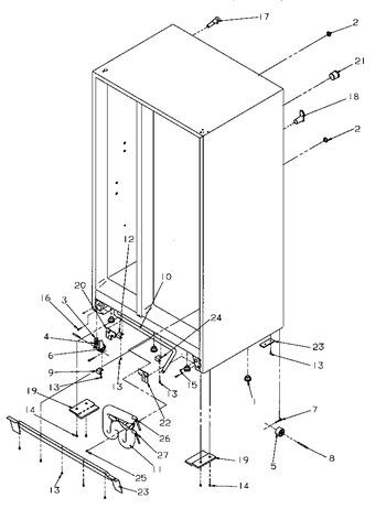 Diagram for SSD21SBW (BOM: P1193904W W)