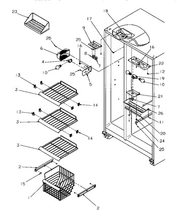 Diagram for SSD21SBW (BOM: P1193904W W)