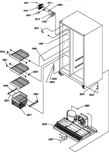 Diagram for SSD21SW (BOM: P1193908W W)