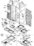 Diagram for 11 - Ref\fz Shelves, Lights, & Hinges