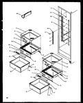 Diagram for 15 - Ref Shelving And Drawers