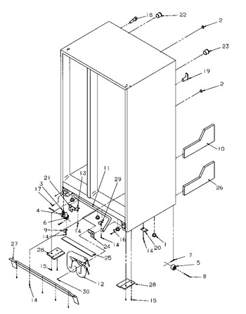 Diagram for SXD25S2W (BOM: P1190417W W)