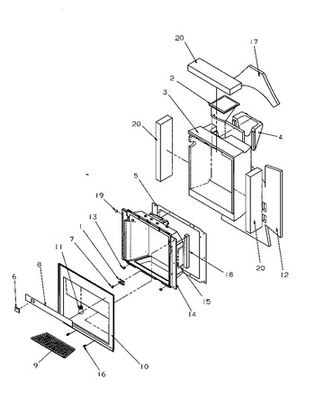 Diagram for SXD25S2W (BOM: P1190417W W)