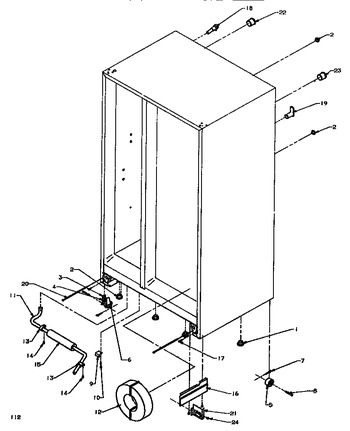 Diagram for SSD522NBW (BOM: P1181001W W)