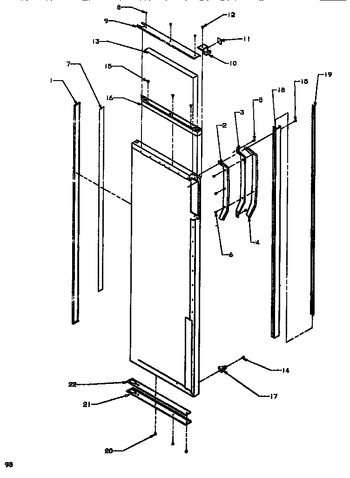 Diagram for SSD522NBW (BOM: P1181001W W)