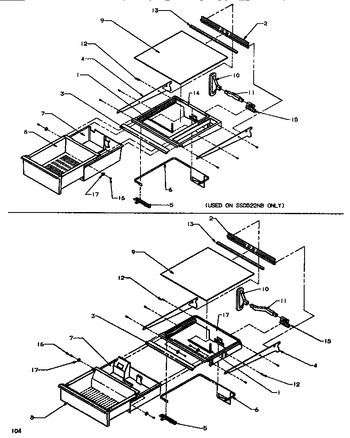 Diagram for SSD522NBW (BOM: P1181001W W)