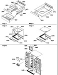 Diagram for 12 - Shelves, Deli, Crisper Assy & Toe Grille