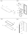 Diagram for 13 - Refrigerator Door, Trim & Handles