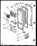 Diagram for 12 - Ref Door