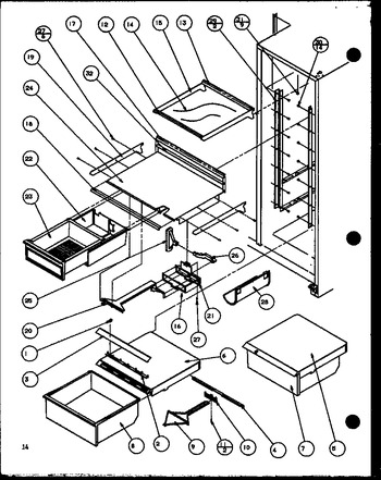 Diagram for SWPD25H (BOM: P7836022W)