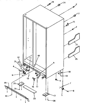 Diagram for SX25SE (BOM: P1190203W E)