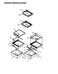 Diagram for 12 - Ref Shelving And Drawers