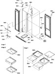 Diagram for 09 - Lights, Hinges, And Shelving Assy