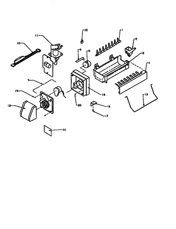 Diagram for SXD19N (BOM: P1168802W)