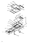 Diagram for 15 - Ref Shelves/drawers