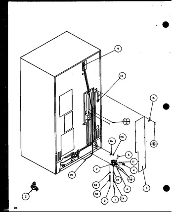 Diagram for SXD25JP (BOM: P7870108W)