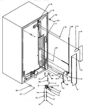 Diagram for SXD25QA3L (BOM: P1181310W L)