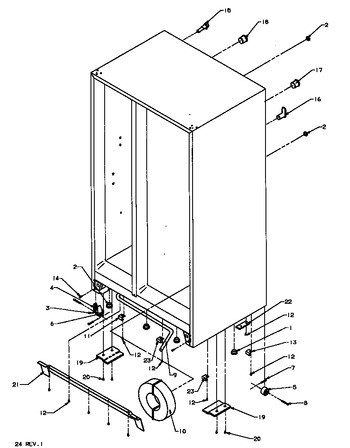 Diagram for SXD25AL (BOM: P1162436W L)