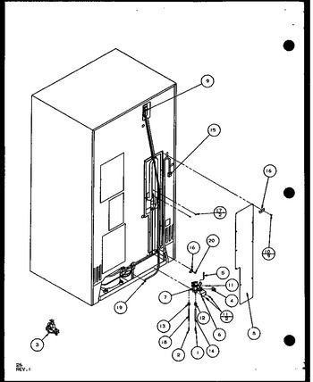 Diagram for SXD25JB (BOM: P1104003W)