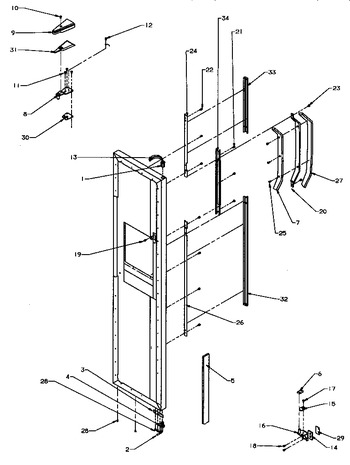 Diagram for SXD25QA3L (BOM: P1181310W L)