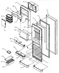 Diagram for 12 - Ref Door