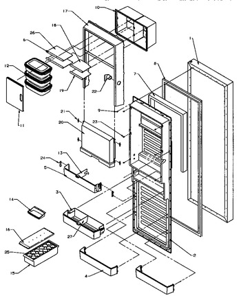 Diagram for SXD25QA3L (BOM: P1181310W L)