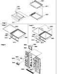 Diagram for 12 - Shelves/deli, Crisper Assy & Toe Grille