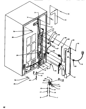 Diagram for SXD520SW (BOM: P1182401W W)