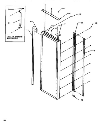 Diagram for SXD520SW (BOM: P1182401W W)