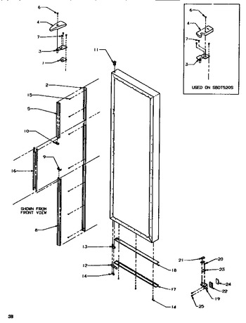 Diagram for SXD520SW (BOM: P1182401W W)