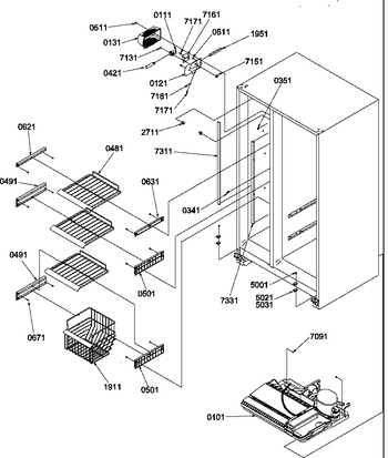 Diagram for SXD520SL (BOM: P1182402W L)