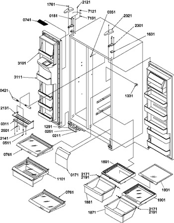 Diagram for SXD520SL (BOM: P1182402W L)