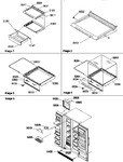 Diagram for 03 - Crisper & Deli Assemblies & Toe Grill