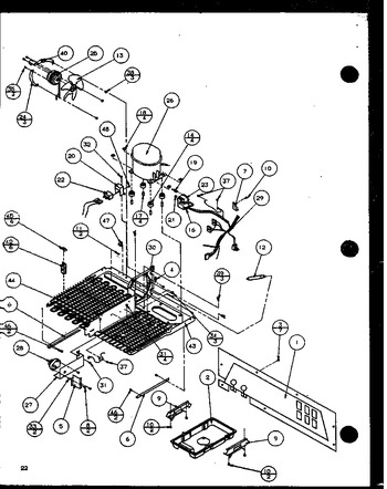 Diagram for SZ22MBW (BOM: P1120610W W)