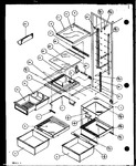 Diagram for 14 - Ref Shelving And Drawers