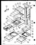 Diagram for 14 - Ref Shelving And Drawers