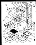 Diagram for 08 - Ref Shelving And Drawers