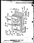 Diagram for 07 - Ref Door Assy 16 Cu. Ft.