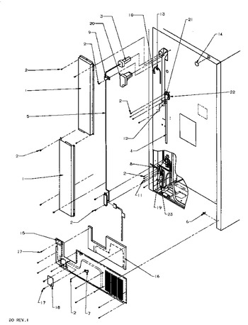 Diagram for TQ18R3G (BOM: P1158414W G)